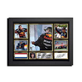 Max Verstappen MC1714 Signed Autographed Formula 1 Print