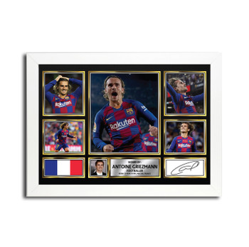 Antoine Griezmann Football Gift MC1561 Autographed Star Poster Print Merch Gift Antoine Griezmann Football Gift MC1561 Autographed Star Poster Print Merch Gift