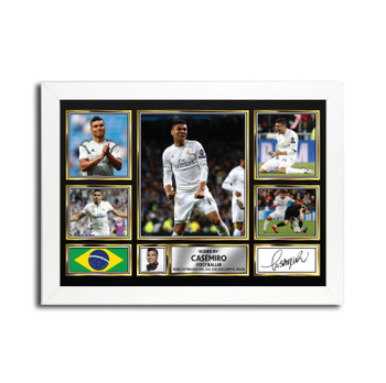 Casemiro Football Gift MC1568 Autographed Star Poster Print Merch Gift Casemiro Football Gift MC1568 Autographed Star Poster Print Merch Gift