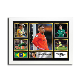 Ederson Moraes Football Gift MC1582 Autographed Star Poster Print Merch Gift Ederson Moraes Football Gift MC1582 Autographed Star Poster Print Merch Gift