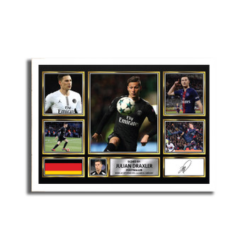 Julian Draxler Football Gift MC1621 Autographed Star Poster Print Merch Gift Julian Draxler Football Gift MC1621 Autographed Star Poster Print Merch Gift