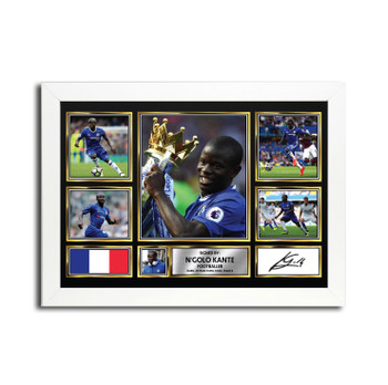 N'GOLO KANTE Football Gift MC1649 Autographed Star Poster Print Merch Gift