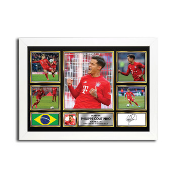 Philippe Coutinho Football Gift MC1695 Autographed Star Poster Print Merch Gift