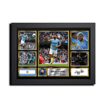 Sergio Aguero Football Gift MC1667 Autographed Star Poster Print Merch Gift Sergio Aguero Football Gift MC1667 Autographed Star Poster Print Merch Gift