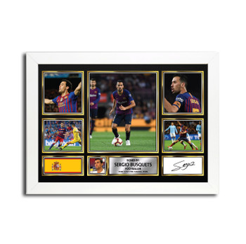 Sergio Busquets Football Gift MC1668 Autographed Star Poster Print Merch Gift Sergio Busquets Football Gift MC1668 Autographed Star Poster Print Merch Gift