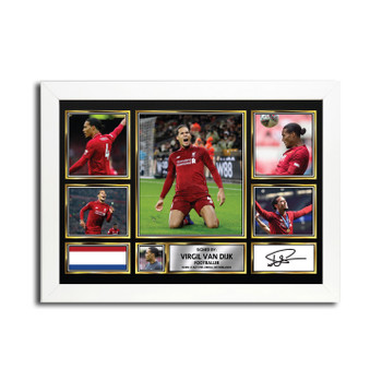 Virgil Van Dijk Football Gift MC1676 Autographed Star Poster Print Merch Gift Virgil Van Dijk Football Gift MC1676 Autographed Star Poster Print Merch Gift
