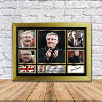 Alex Ferguson_02 Football Gift Autographed Star Poster Print Merch Gift Alex Ferguson_02 Football Gift Autographed Star Poster Print Merch Gift