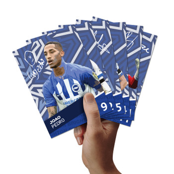 Brighton Players SIGNED A6 Poster Pack - 6 Autographed Poster Print Cards (Pedro, Mitoma, Dunk, Veltman, Verburggen, Hurzler) Brighton Players SIGNED A6 Poster Pack - 6 Autographed Poster Print Cards (Pedro, Mitoma, Dunk, Veltman, Verburggen, Hurzler)