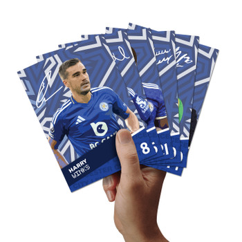 Leicester City Players SIGNED A6 Poster Pack - 6 Autographed Poster Print Cards (Winks, Ndidi, Pereira, Vardy, Hermanson, Nistelrooy) Leicester City Players SIGNED A6 Poster Pack - 6 Autographed Poster Print Cards (Winks, Ndidi, Pereira, Vardy, Hermanson, Nistelrooy)