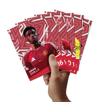 Manchester United Players SIGNED A6 Poster Pack - 6 Autographed Poster Print Cards (Diallo, De Ligt, Dalot, Fernandez, Onana, Amorin) Manchester United Players SIGNED A6 Poster Pack - 6 Autographed Poster Print Cards (Diallo, De Ligt, Dalot, Fernandez, Onana, Amorin)