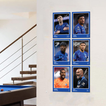 Chelsea Players SIGNED A6 Poster Pack 2 - 6 Autographed Poster Print Cards (Palmer, Sancho, Madueke, Fernandez, Sanchez, Maresca) Chelsea Players SIGNED A6 Poster Pack 2 - 6 Autographed Poster Print Cards (Palmer, Sancho, Madueke, Fernandez, Sanchez, Maresca)