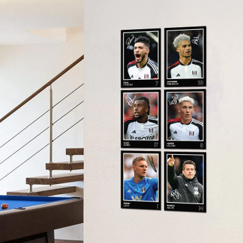 Fulham Players SIGNED A6 Poster Pack 2 - 6 Autographed Poster Print Cards (Iwobi, Jiminez, Robinson, Wilson, Leno, Silva) Fulham Players SIGNED A6 Poster Pack 2 - 6 Autographed Poster Print Cards (Iwobi, Jiminez, Robinson, Wilson, Leno, Silva)