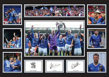 Hartlepool Champions Poster Print – Football Celebration Wall Art – Fan Gift