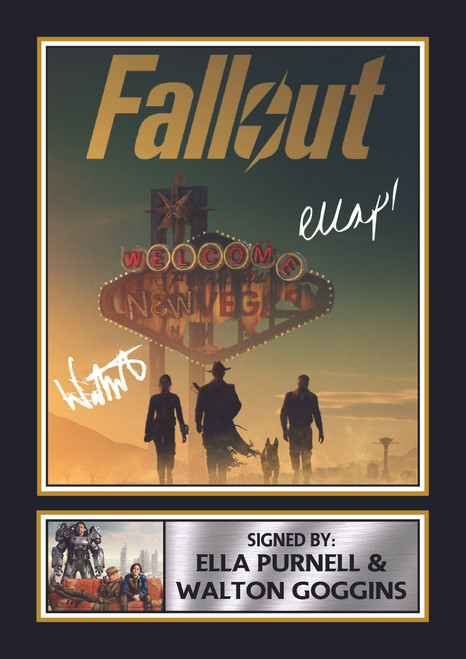 Fallout TV Series printed autograph poster print
