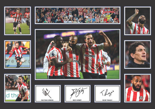 Brentford FC Team 2026 Poster Print