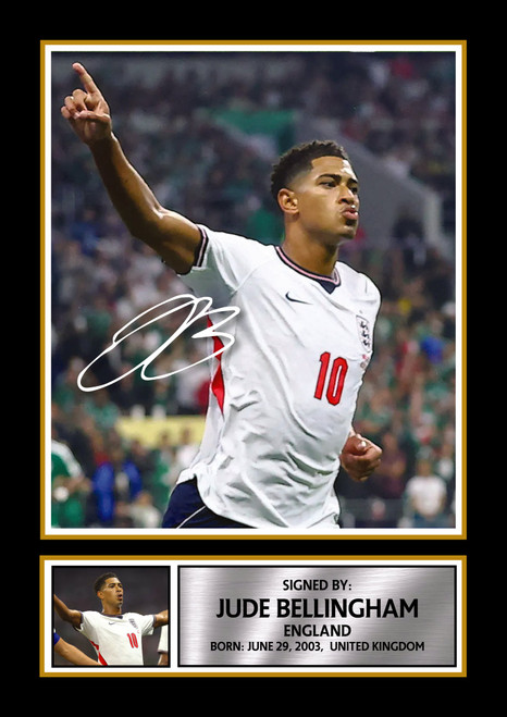 Jude Bellingham England Poster Print