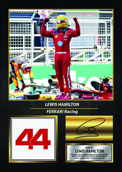 Lewis Hamilton icon poster 0