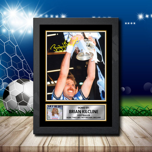 Brian Kilcline Action Shot Edition printed autograph poster print - view 2
