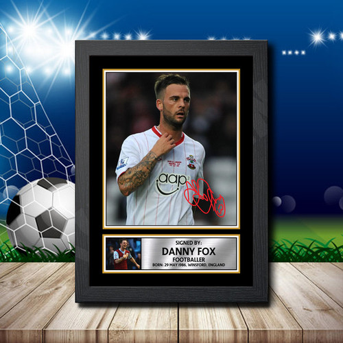 Danny Fox printed autograph poster print