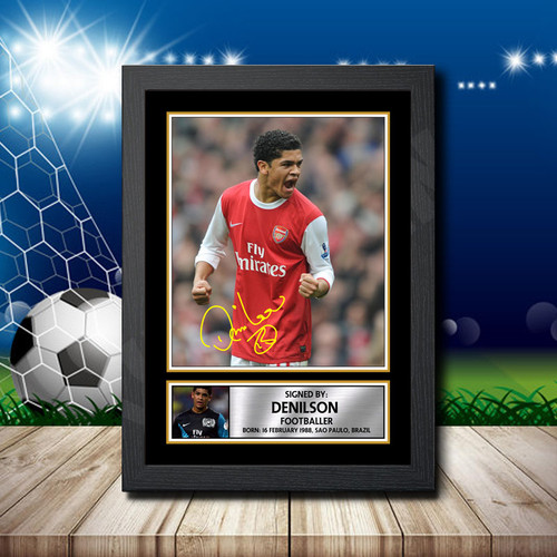 Denilson Personally printed autograph poster print