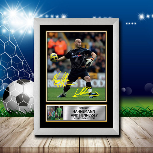 Hahnemann Hennessey printed autograph poster print - view 2
