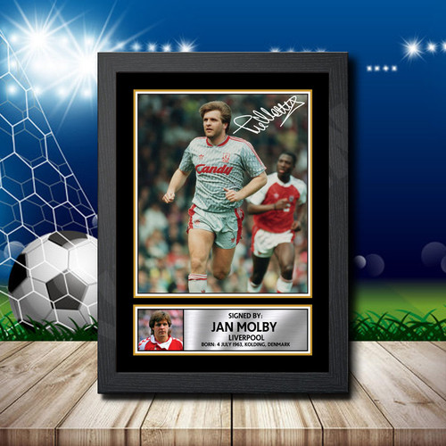 Jan Molby printed autograph poster print - view 2