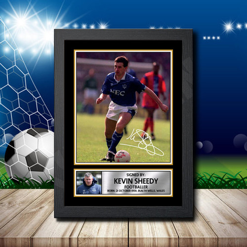 Kevin Sheedy Printed Autograph Poster Print - Football Action Shot Edition Wall Art - High Quality UK Gift