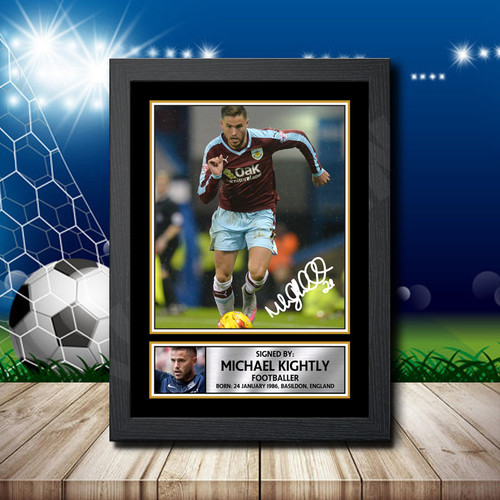 Michael Kightly printed autograph poster print