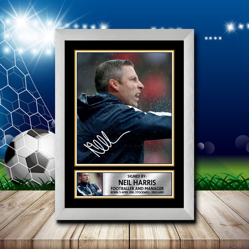 Neil Harris printed autograph poster print - view 2