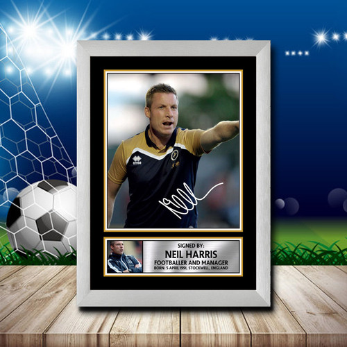 Neil Harris printed autograph poster print - view 2