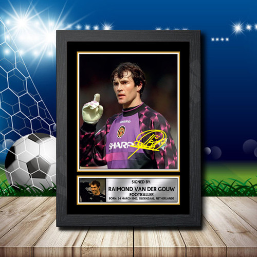 Raimond Van Der Gouw printed autograph poster print