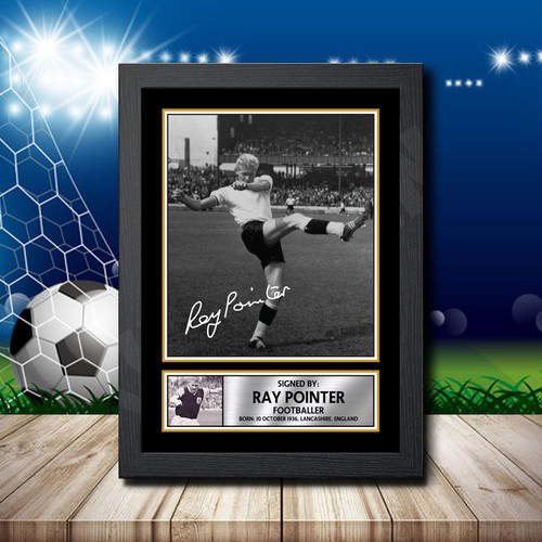 Ray Pointer printed autograph poster print