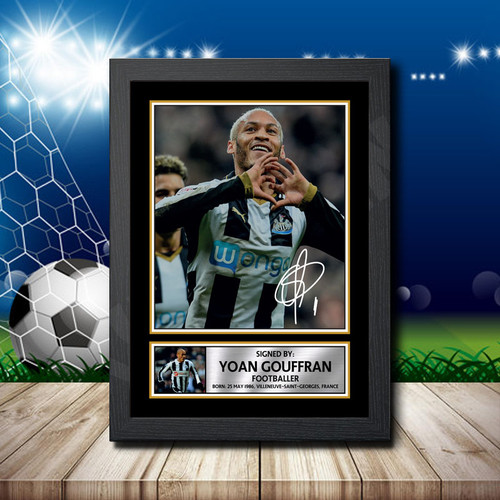 Yoan Gouffran printed autograph poster print