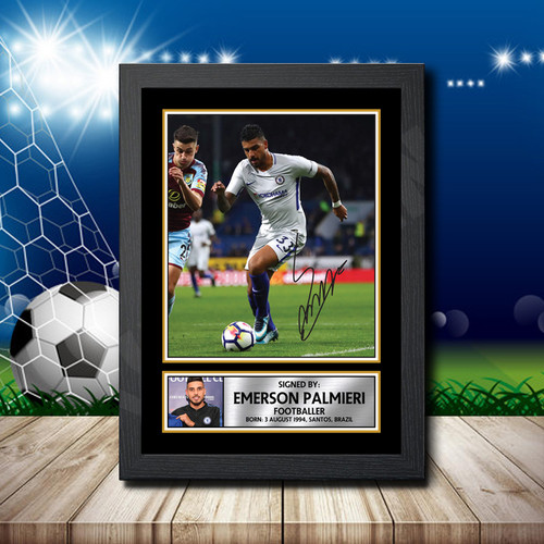 Emerson Palmieri printed autograph poster print
