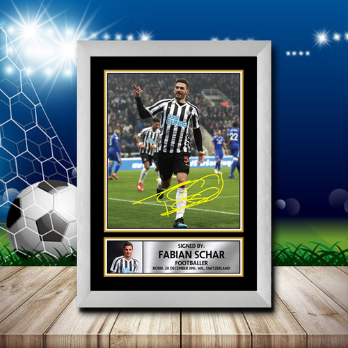Fabian Schär printed autograph poster print - view 2