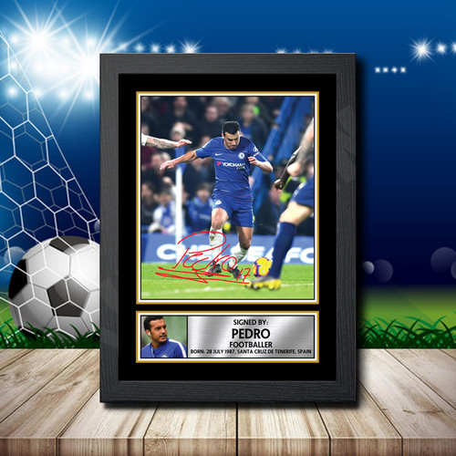 Pedro printed autograph poster print