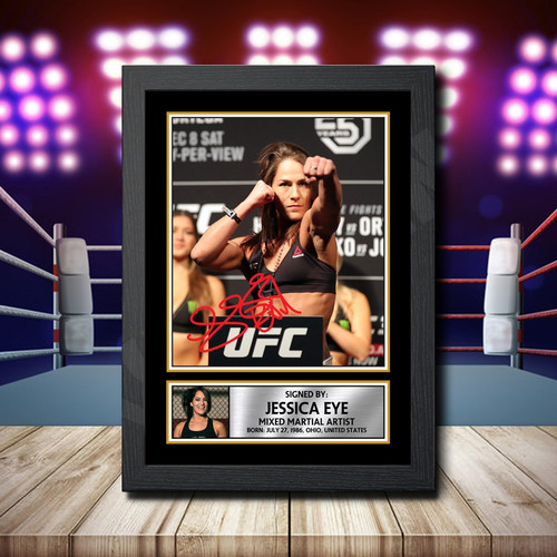 Jessica Eye printed autograph poster print