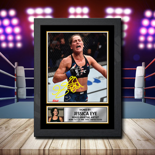 Jessica Eye printed autograph poster print