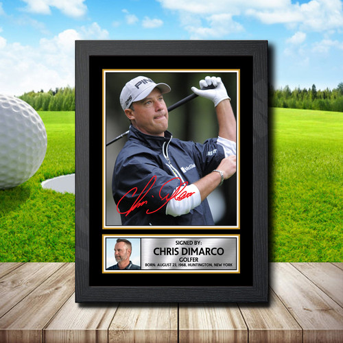 Chris Di Marco printed autograph poster print