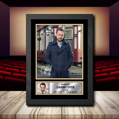 Danny Dyer printed autograph poster print