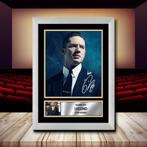Legend Tom Hardy printed autograph poster print - view 2