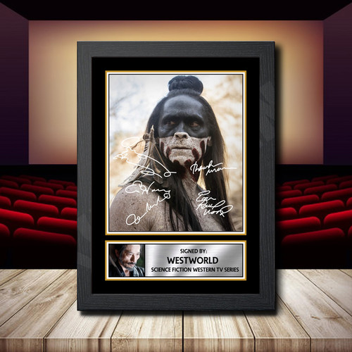 Westworld printed autograph poster print