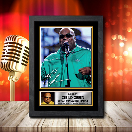 Cee Lo Green 1 printed autograph poster print