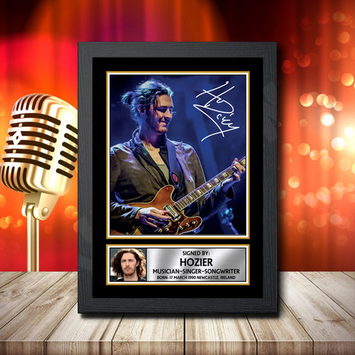 Hozier 1 printed autograph poster print