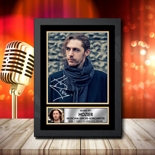Hozier 2 printed autograph poster print