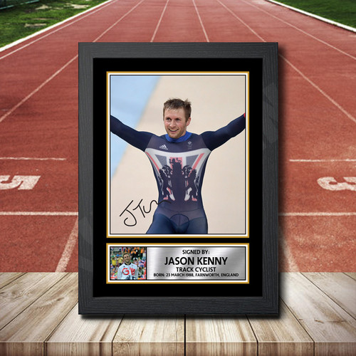 Jason Kenny Portrait Edition printed autograph poster print