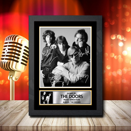 The Doors 2 Fujistsu-Pc's CoNFLicted 2019-04-08 printed autograph poster print