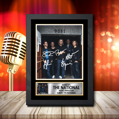 The National Final printed autograph poster print
