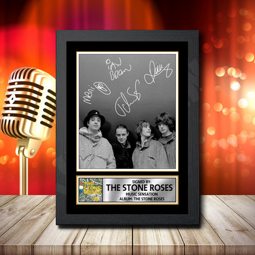 The Stone Roses Final printed autograph poster print