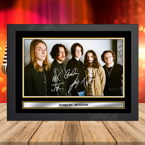 Blossoms 2 printed autograph poster print